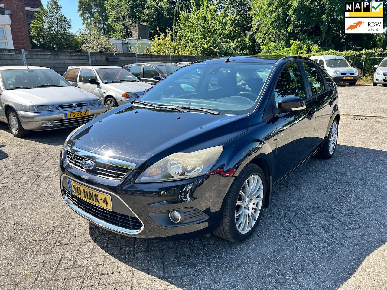 Ford Focus - 1.8 Titanium Flexi Fuel 1.8 Titanium Flexi Fuel // Nieuwe APK !! - AutoWereld.nl