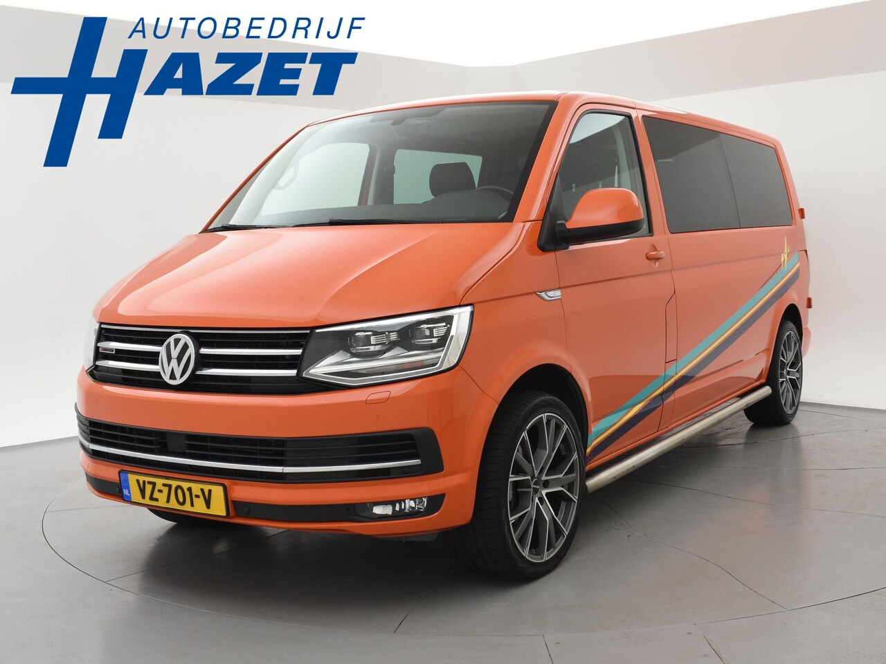 Volkswagen Transporter - 2.0 TDI L2H1 4MOTION 204 PK DSG AUT. DUBBEL CAB. HIGHLINE + SCHUIFDAK | LED | ADAPTIVE CRU - AutoWereld.nl