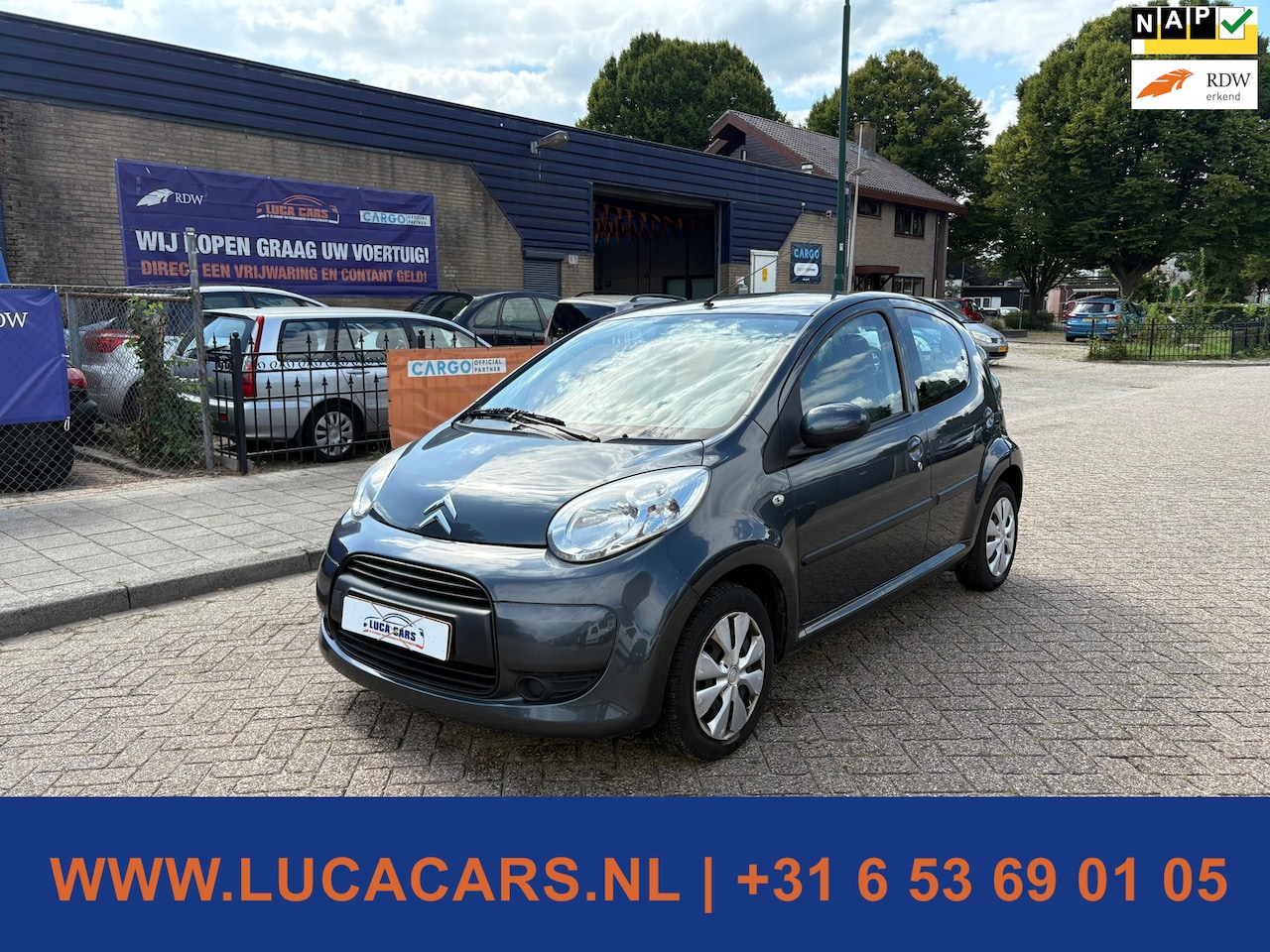 Citroën C1 - 1.0-12V Ambiance 2X SLEUTEL + BOEKJES! NIEUWE APK! - AutoWereld.nl