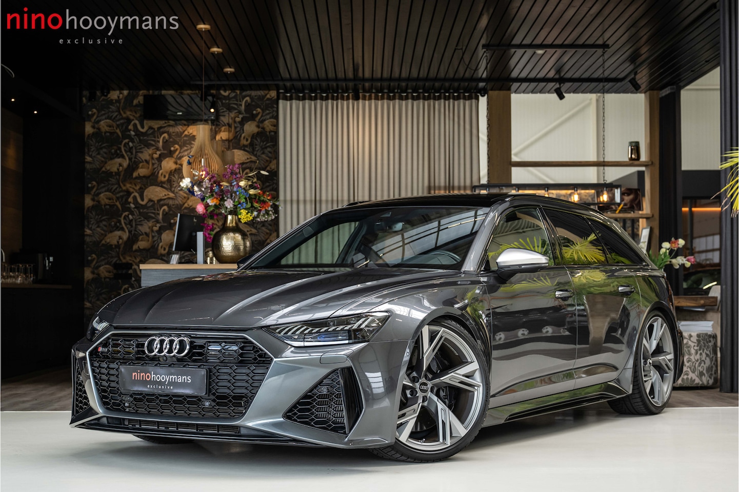 Audi RS6 - Avant TFSI quattro | BTW | BLACK PACK | Trekhaak | PANO | B&O | Matrix | Stoelventilatie | - AutoWereld.nl