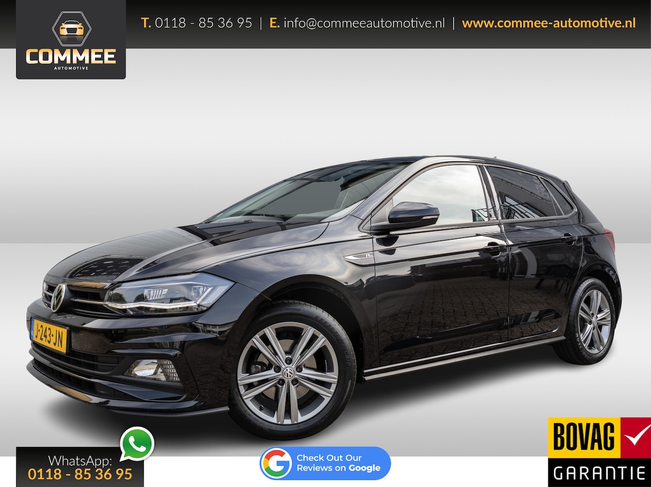 Volkswagen Polo - 1.0 TSI 116pk Highline Business R-Line DSG ✅LED✅NAV✅Clima✅BOVAG✅BTW - AutoWereld.nl