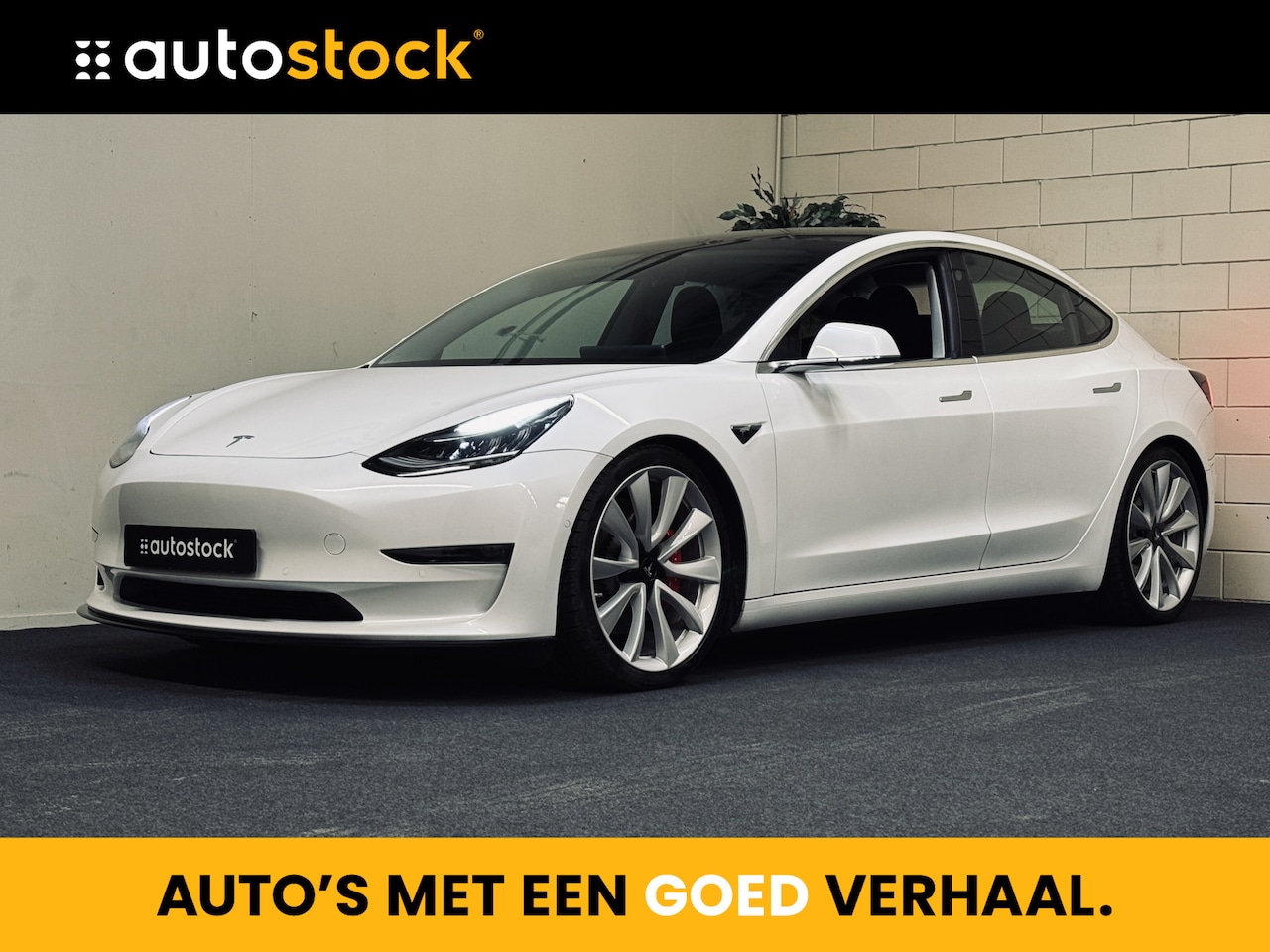 Tesla Model 3 - Performance AWD 75 kWh | Eibach | KW Schroefset | Nieuwstaat! - AutoWereld.nl