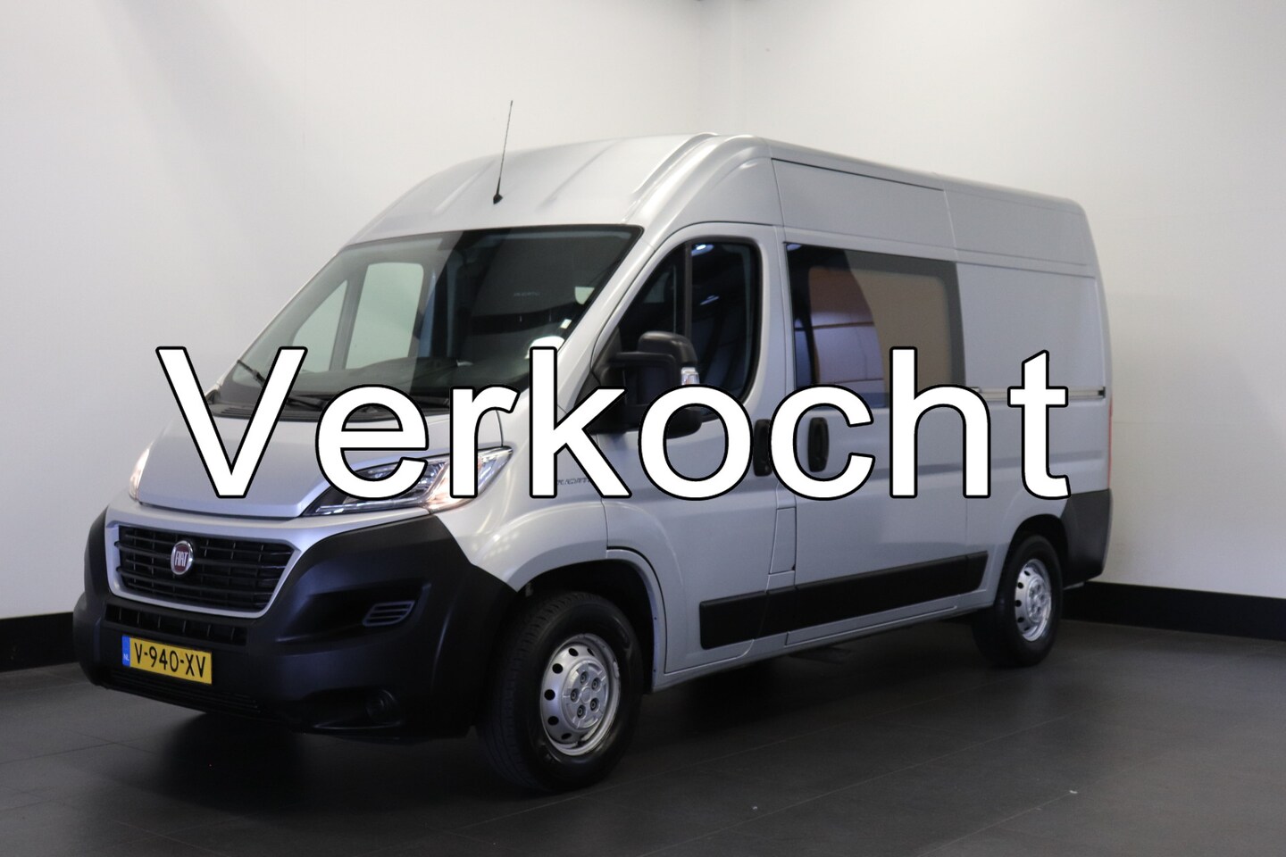 Fiat Ducato - 2.3 MultiJet 130PK L2H2 Automaat EURO 6 - Airco - Navi - Cruise -  2x Schuifdeur - € 18.90 - AutoWereld.nl