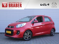 Kia Picanto - 1.0 CVVT DynamicLine | Cruise | 14" LM | Climate control | Half stof/kunstleer |