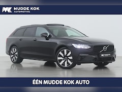 Volvo V90 - T6 Plug-in hybrid Ultra Dark | Luchtvering | Massage+Ventilatie | Panoramadak | Head-Up |