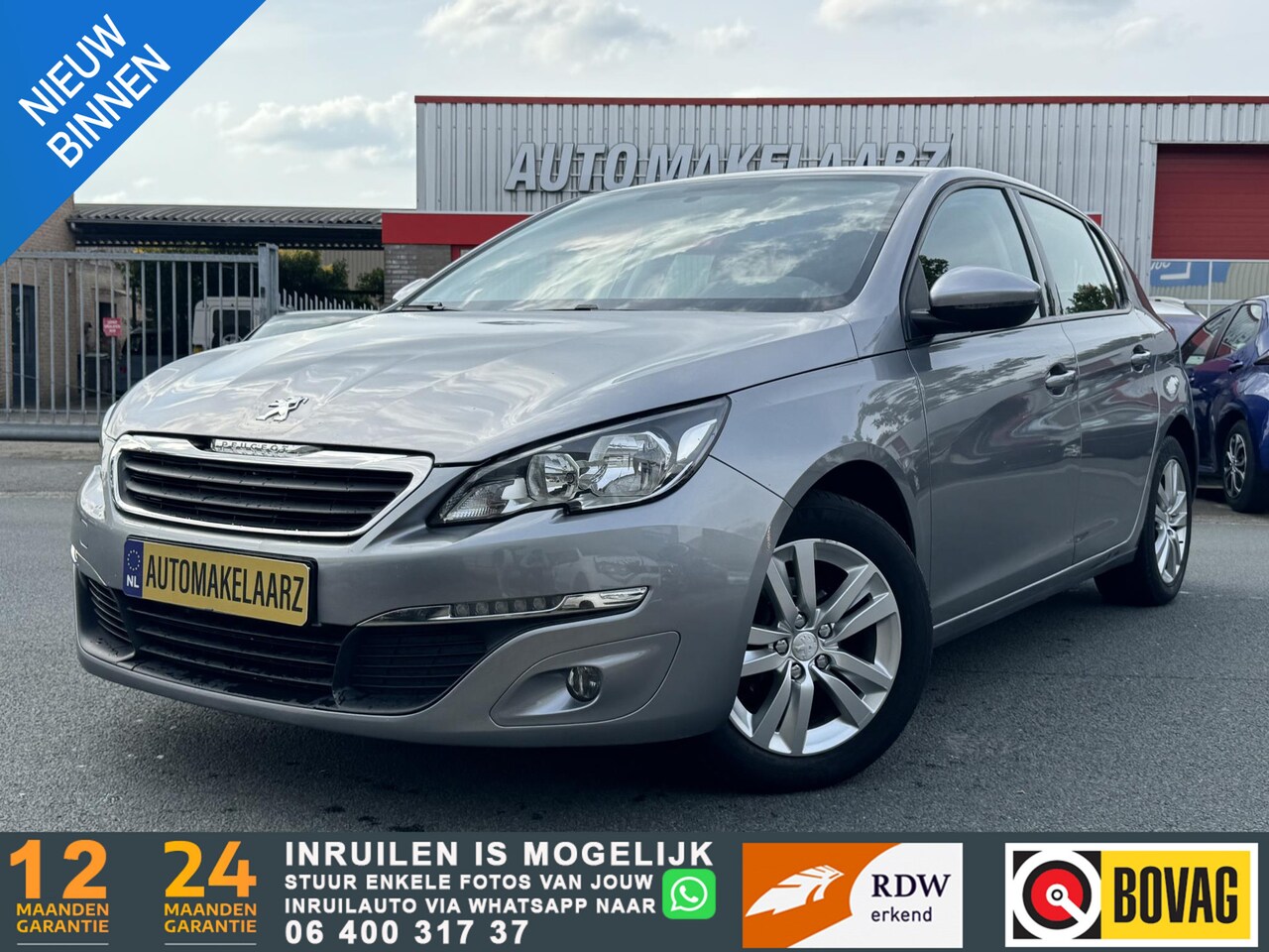 Peugeot 308 - 1.6 HDi Blue Lease Premium NAVI | ACC| CRUISE - AutoWereld.nl