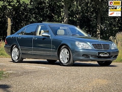 Mercedes-Benz S-klasse - 500 4-Matic Lang | Chauffeurspakket | Sonderlackierung | Schuifdak | Xenon | Leder | Navi