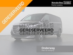 Mercedes-Benz V-klasse - 300d | XL L3 | AMG | 4MATIC | Dubbele Cabine | 360 CAMERA | DISTRONIC PLUS | LEDER ZWART "