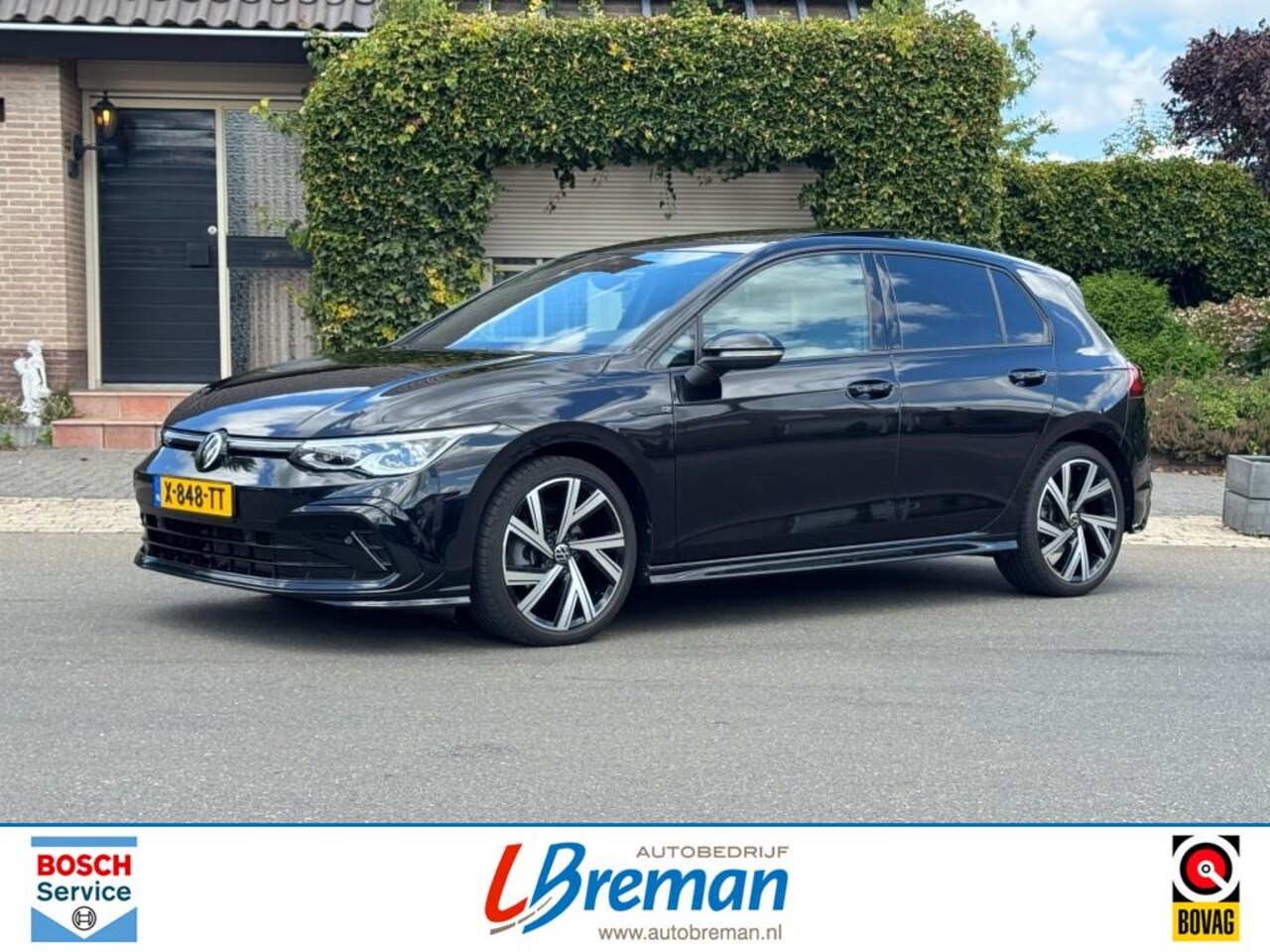 Volkswagen Golf - 1.5 eTSI R-LINE 150pk DSG BUSINESS Panoramadak - AutoWereld.nl