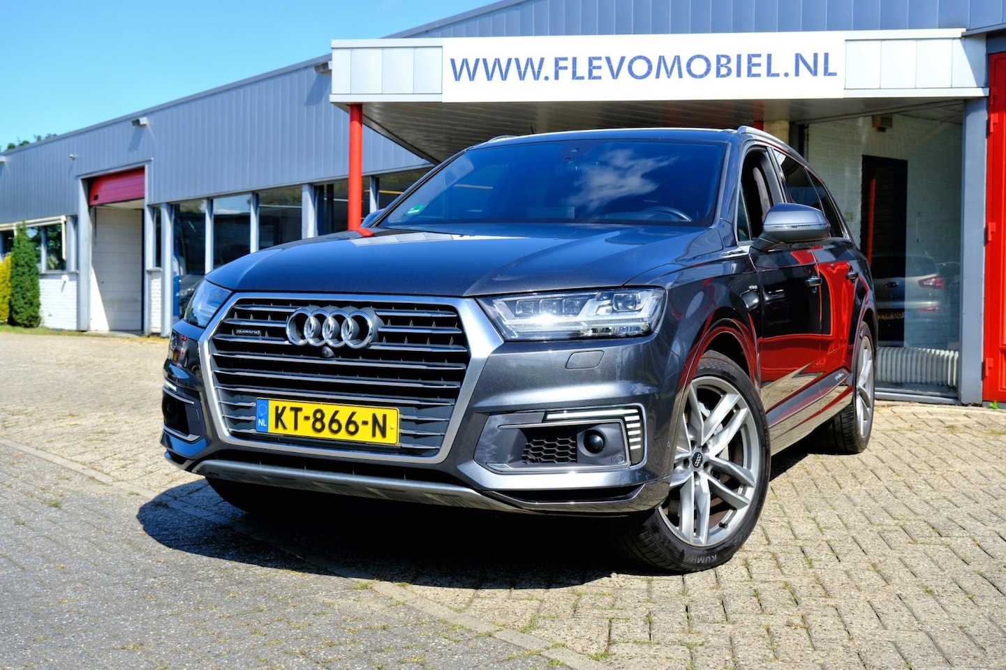 Audi Q7 - 3.0 TDI e-tron quattro Sport S-Line Aut. Leder-Alcant.|BOSE|Adapt.Cruise|Luchtvering|Enz! - AutoWereld.nl