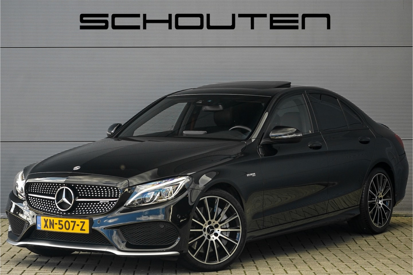 Mercedes-Benz C-klasse - AMG 43 4MATIC Pano Night Stoelverw 19" - AutoWereld.nl