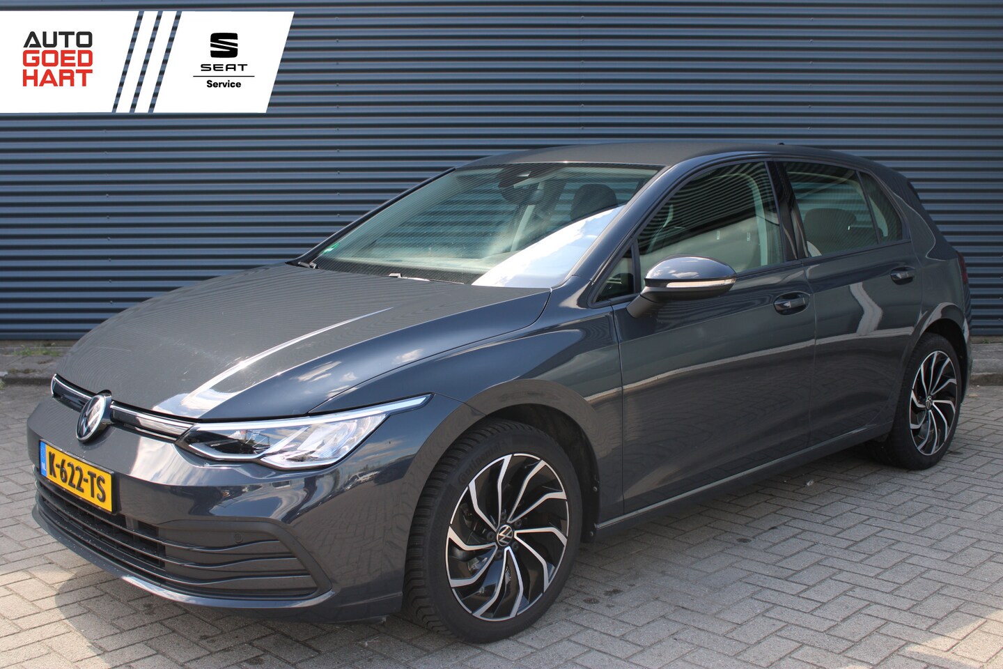 Volkswagen Golf - 1.0 TSI Life Led Adaptive-Cruise Vitual-Cockpit Trekhaak - AutoWereld.nl