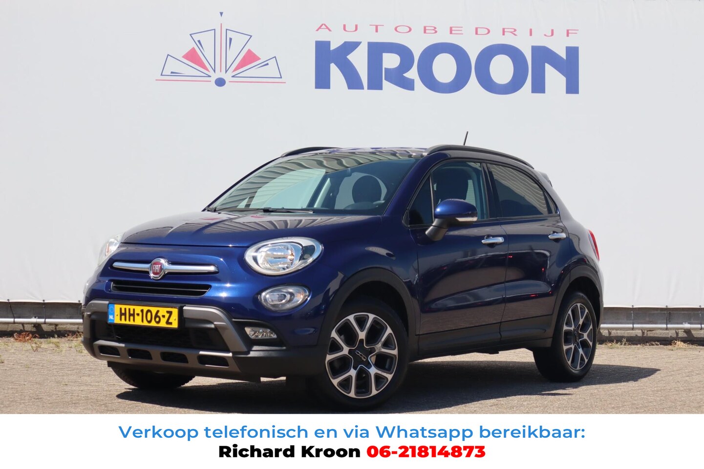 Fiat 500 X Cross - 1.4 Turbo MultiAir Cross 1.4 Turbo MultiAir Cross, Trekhaak. - AutoWereld.nl