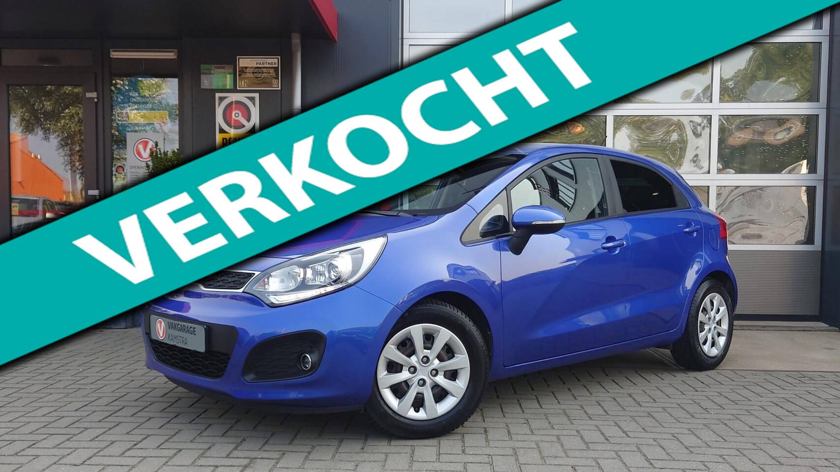 Kia Rio - 1.2 CVVT Plus Pack NAP 5-deurs Airco/Goed OH. - AutoWereld.nl