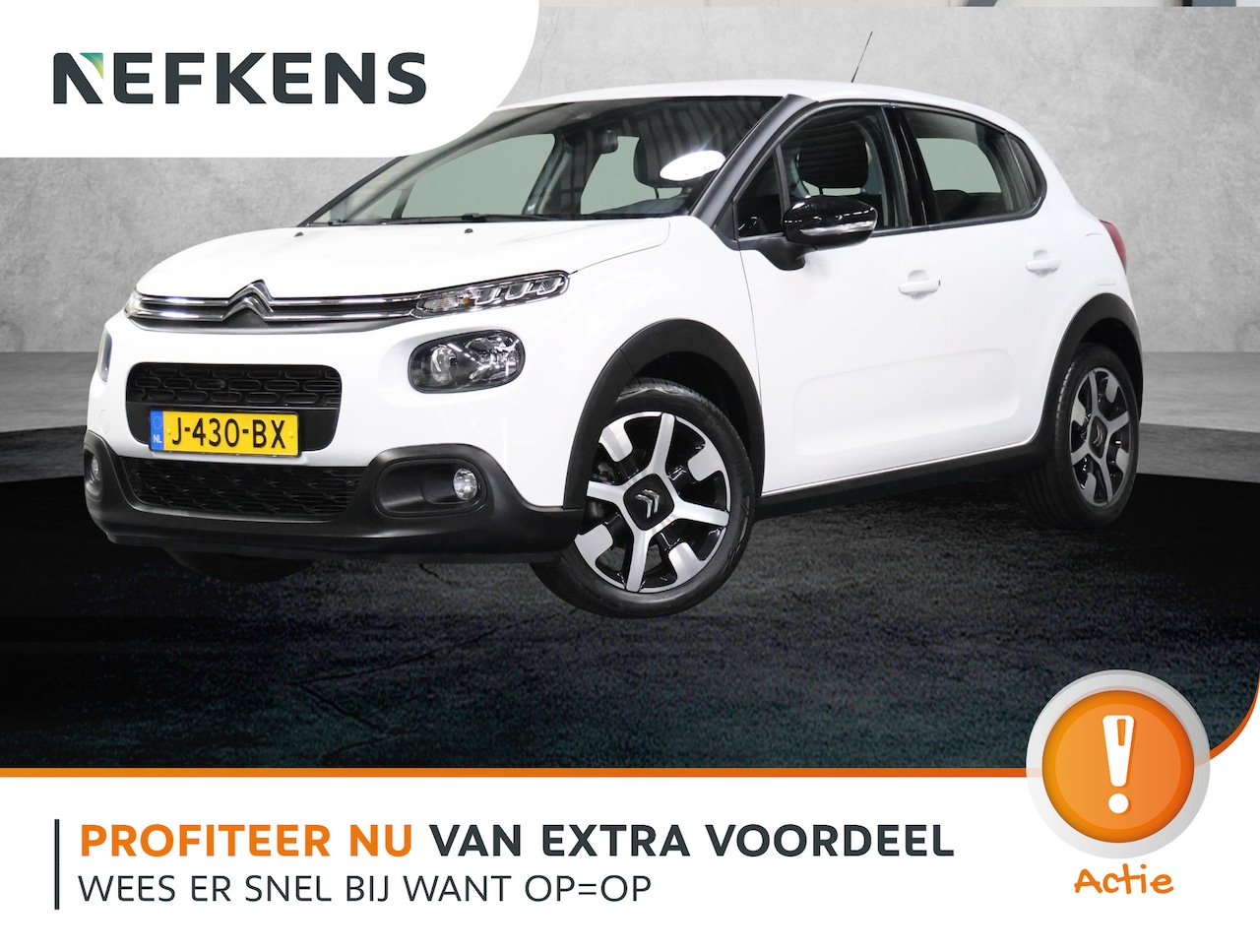 Citroën C3 - 1.5 BlueHDi S&S Feel | AppleCarplay/AndroidAuto | Camera | Cruise Control | Climate Contro - AutoWereld.nl