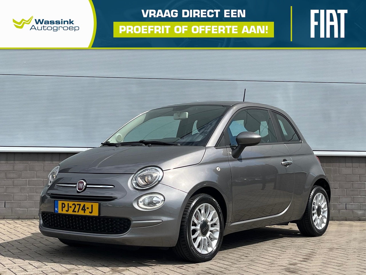Fiat 500 - TwinAir 60pk Pop | Airco | Cruise Control | Lichtmetalen velgen | Stuurwielbediening | Cit - AutoWereld.nl