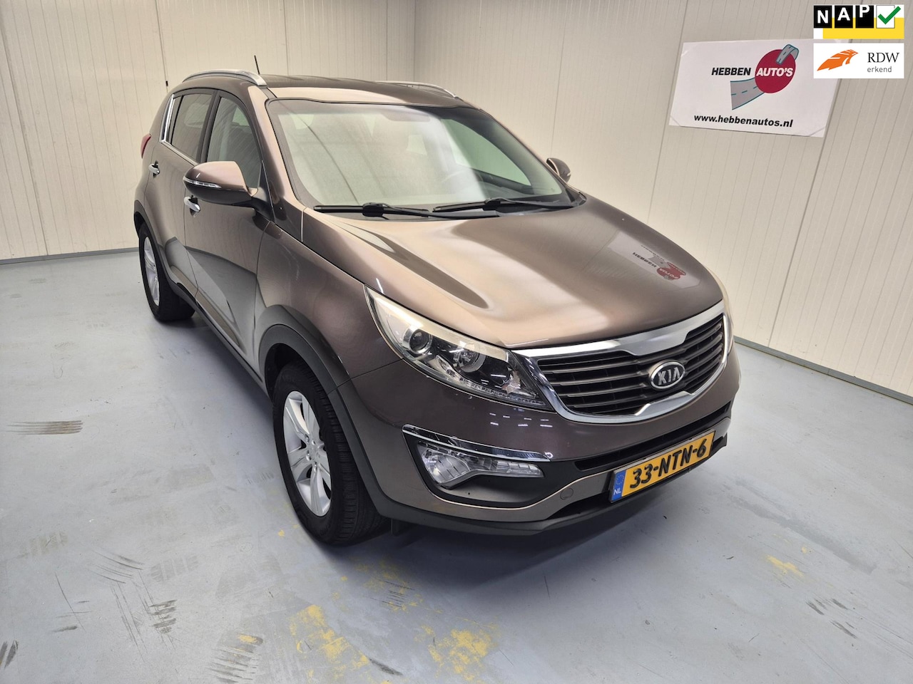 Kia Sportage - 2.0 X-ecutive Plus Pack Navi Ecc Cruise COntrol Alu Trekhaak - AutoWereld.nl