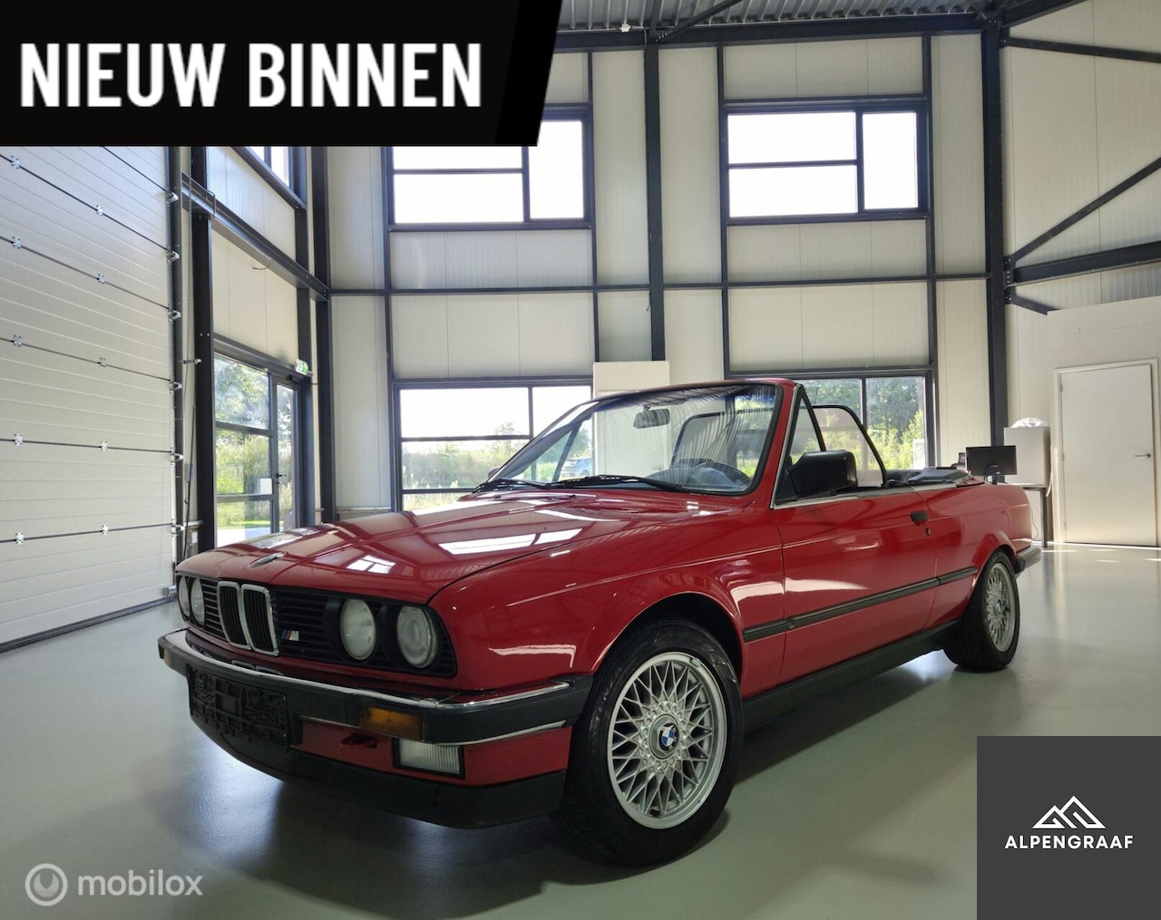 BMW 3-serie Cabrio - 320i e30 roestvrij originele staat - AutoWereld.nl