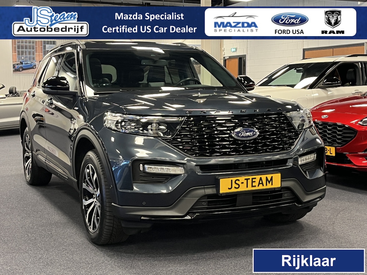 Ford Explorer - 3.0 V6 EcoBoost PHEV ST-Line 457PK AWD | 7-Persoons | Trekhaak | Panodak - AutoWereld.nl