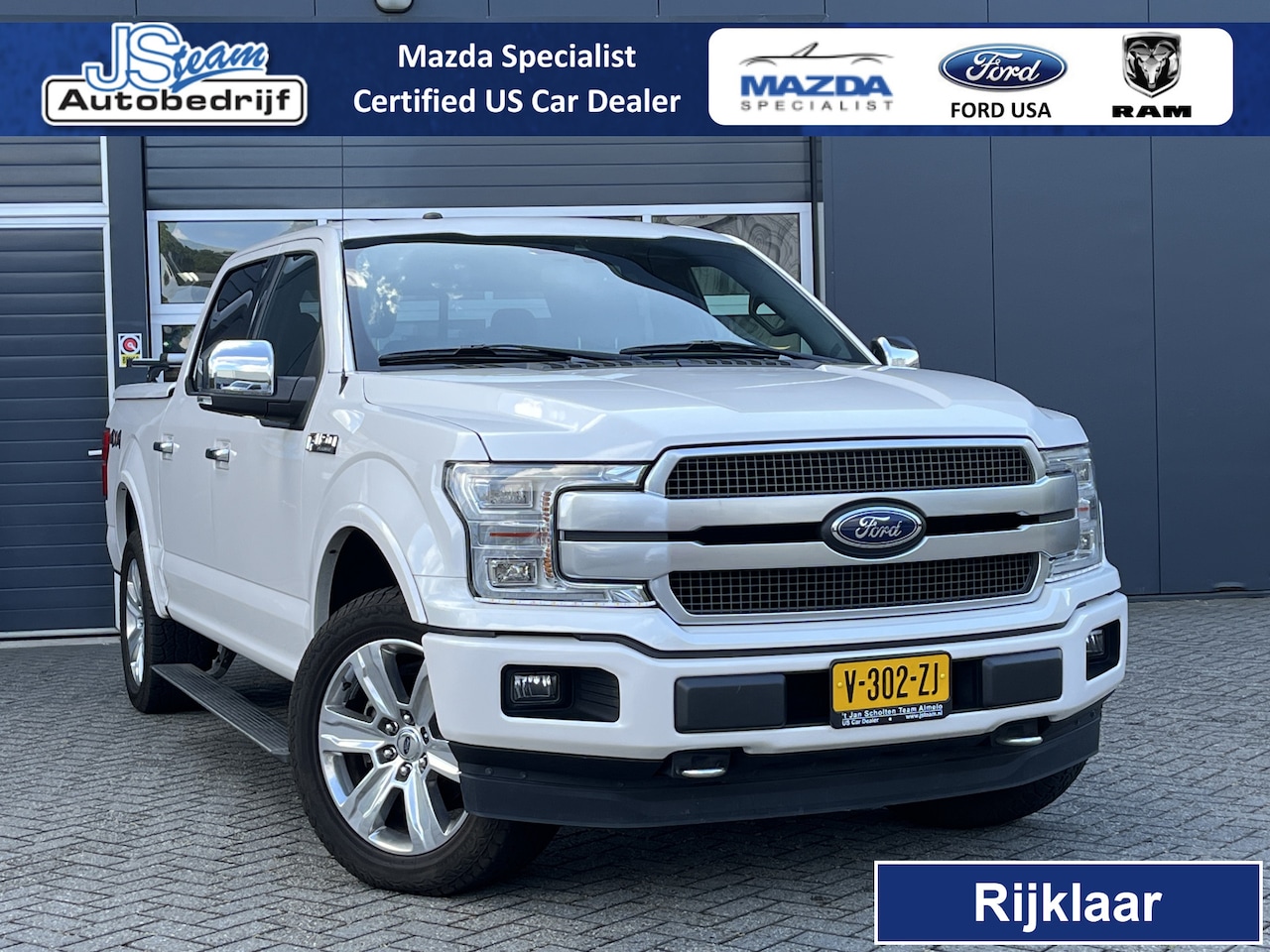 Ford F150 - USA Platinum EcoBoost 370PK SuperCrew | LPG | Laadbakklep | Trekhaak | Panodak | 10-Traps - AutoWereld.nl