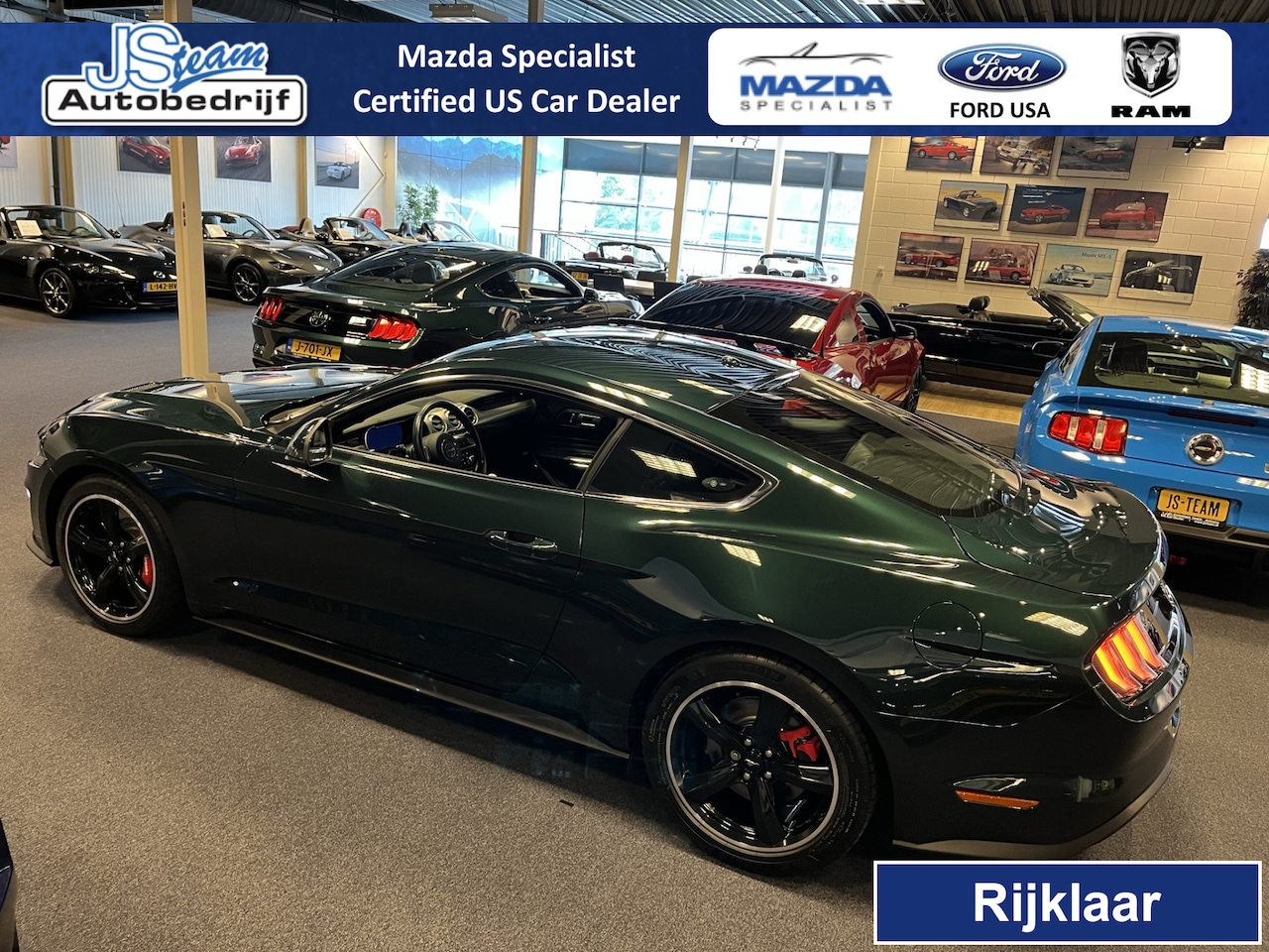 Ford Mustang Fastback - USA 5.0i V8 BULLITT 460PK Recaro Brembo MagneRide B&O Sound - AutoWereld.nl
