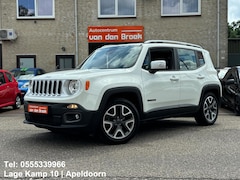 Jeep Renegade - 1.4 MultiAir Limited Automaat Navi Leder Xenon Keyless Climate Cruise Ctr 18"Full Options