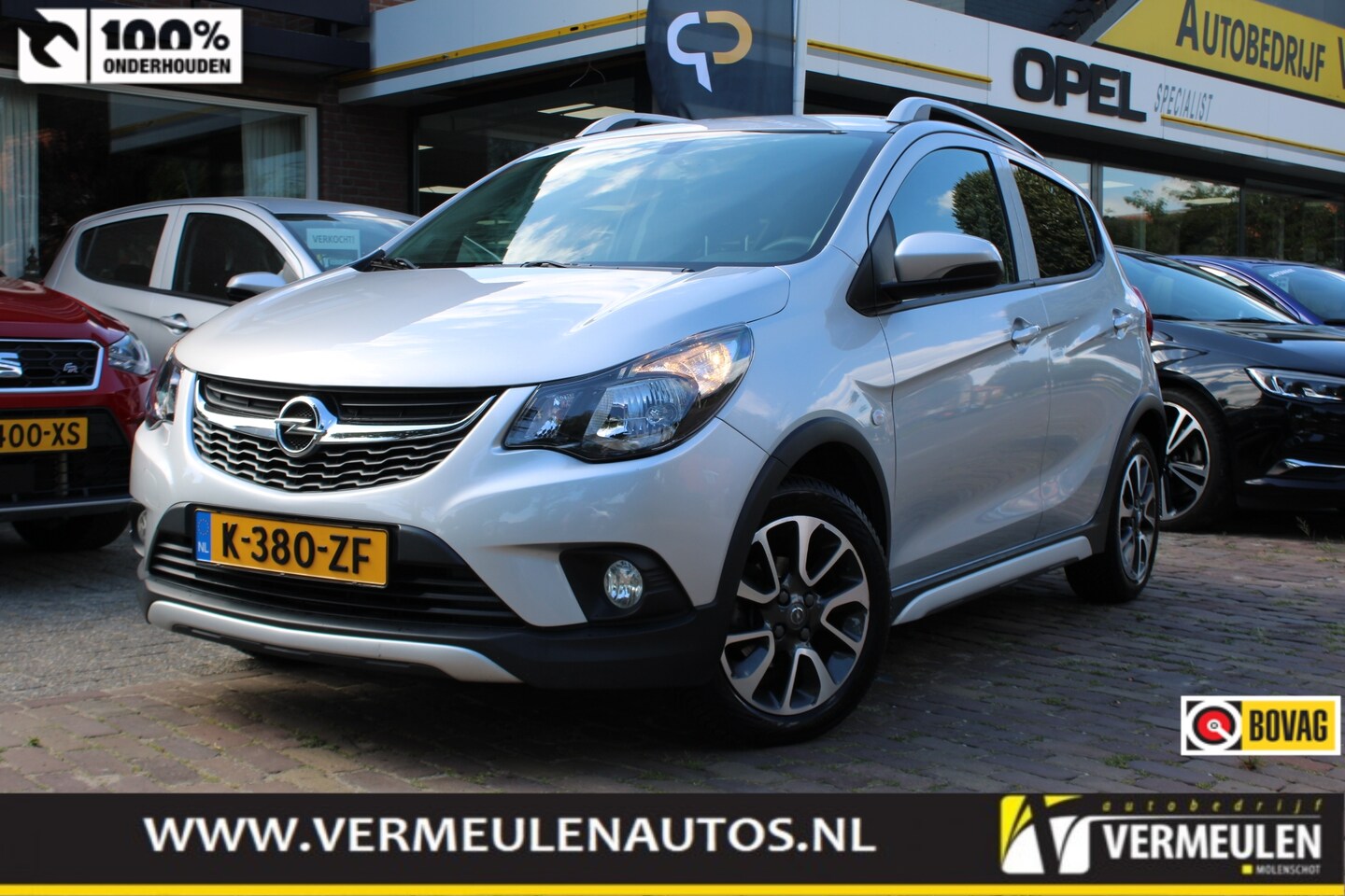 Opel Karl - 1.0 75PK ROCKS Online Edition + 15"/ Airco/ Cruise/ Carplay - AutoWereld.nl