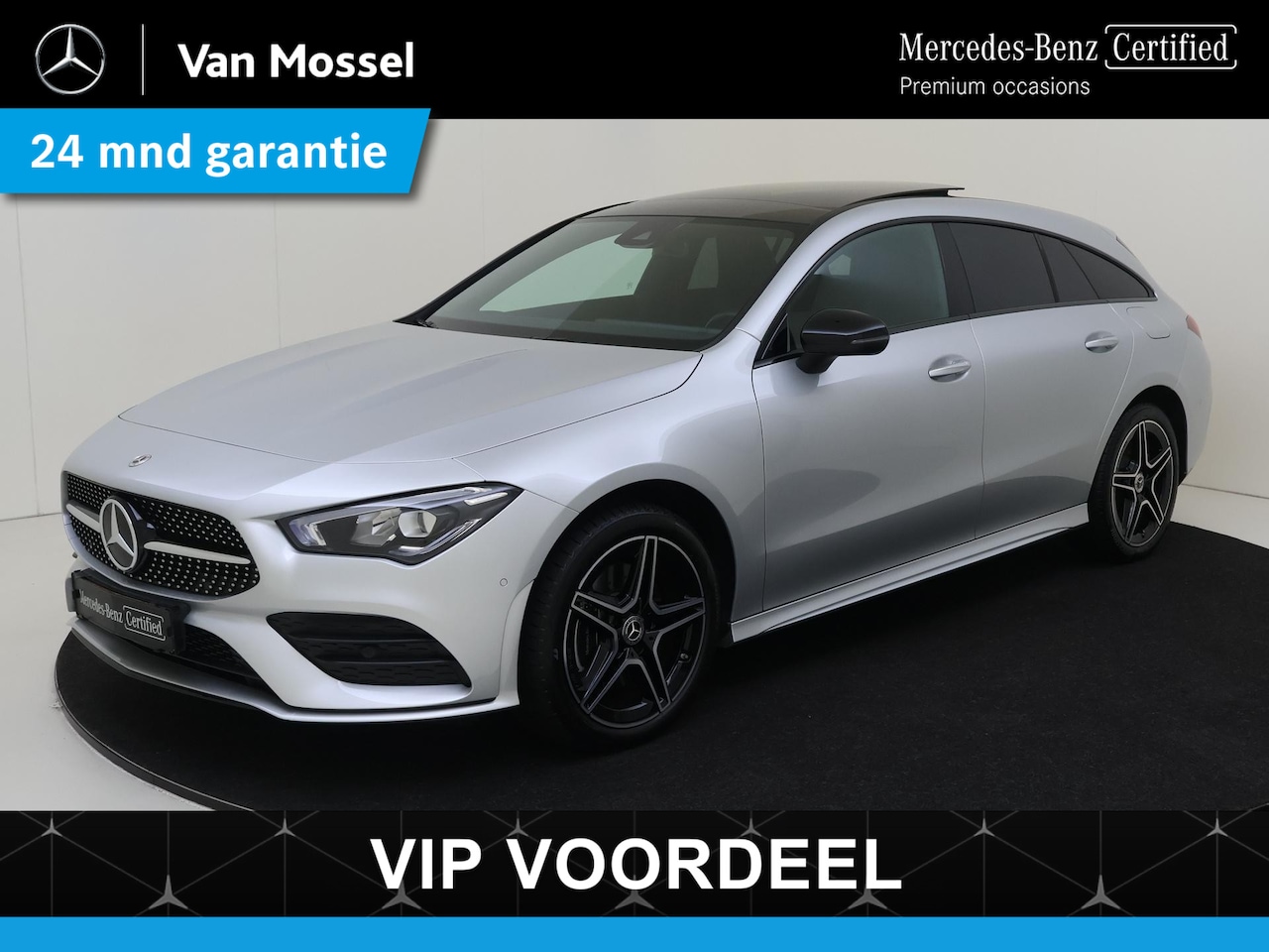 Mercedes-Benz CLA-klasse Shooting Brake - 250 e AMG Line / Stoelverwarming / Achteruitrijcamera / Panorama-schuifdak / - AutoWereld.nl