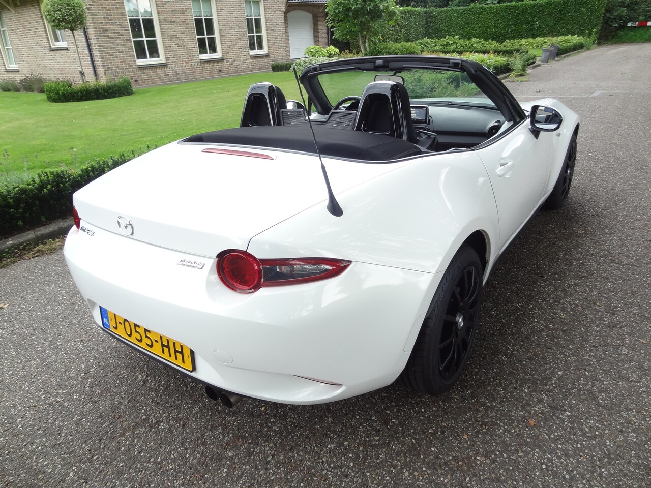 Mazda MX-5 - 1.5 SkyActiv-G 131 TS 28851 km Edition velgen Apple Carplay Navi nwe Apk Metalic Wit
