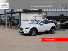 Mazda CX-3 - 2.0 SkyActiv-G 120 GT-M , Automaat, Trekhaak, Navi, Adap Cruise, Bose, HUD, Clima, Stoelve