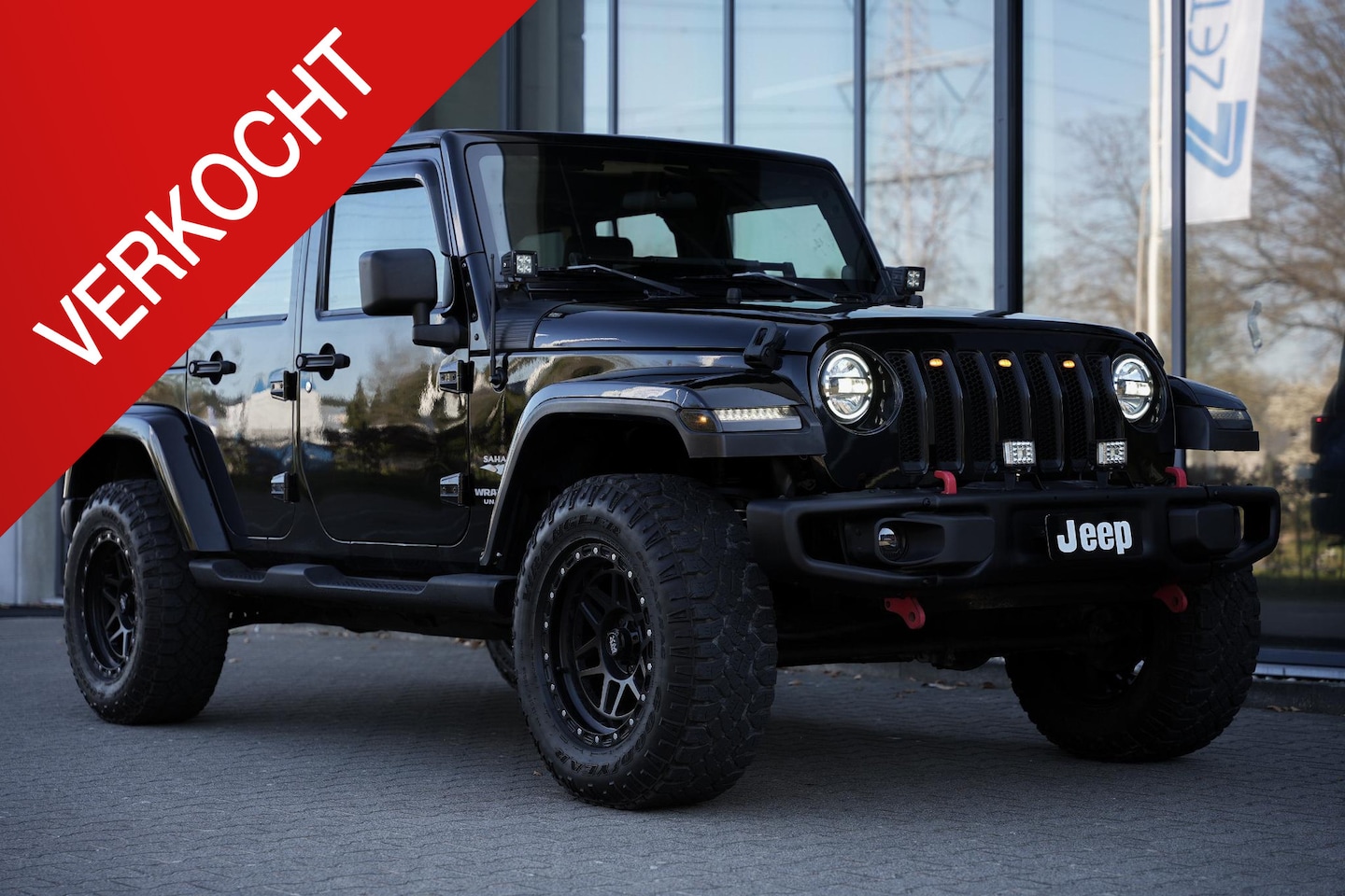 Jeep Wrangler Unlimited - JKU 3.8 Sahara 4x4 Black Ed. JK - AutoWereld.nl