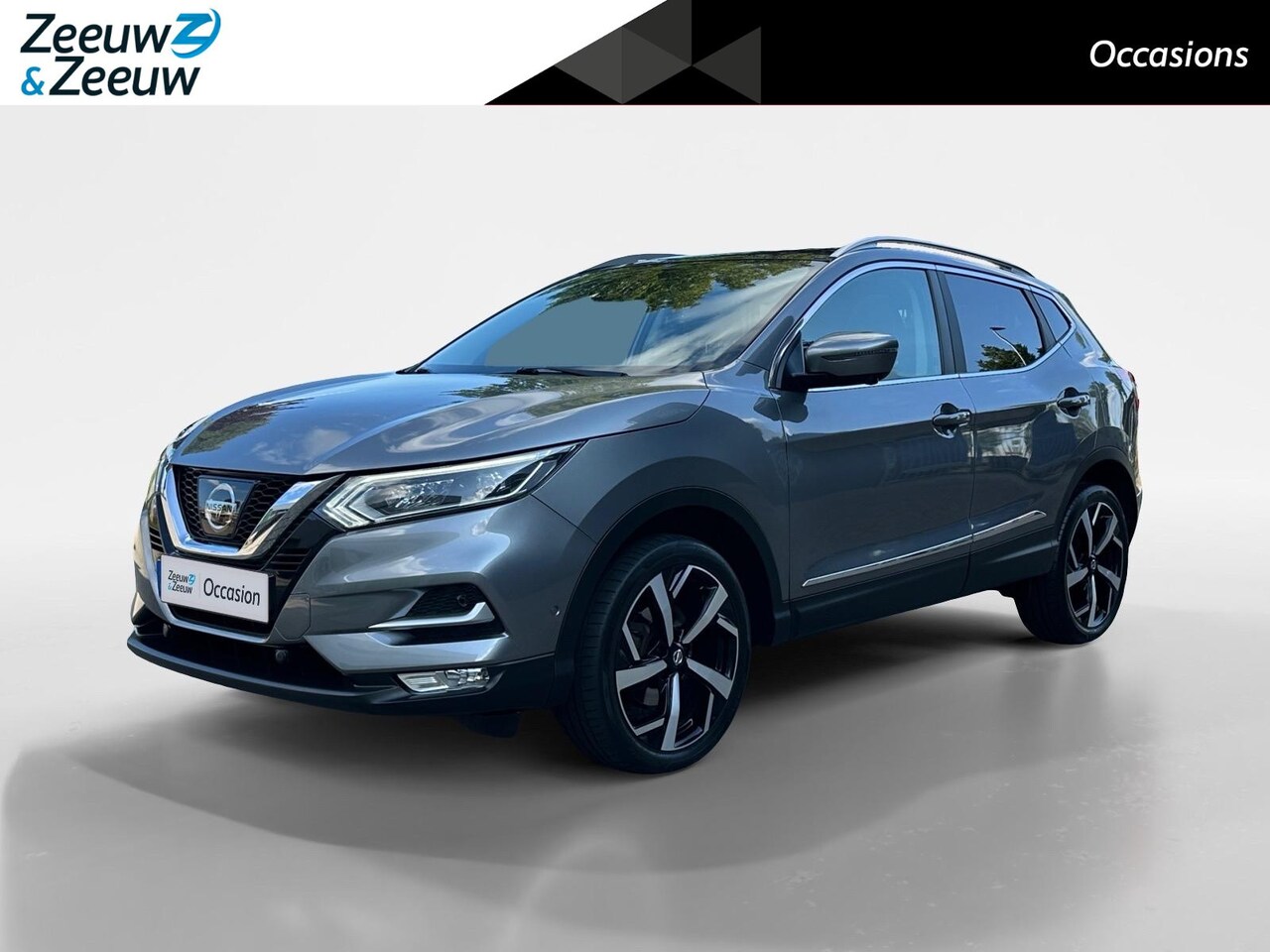 Nissan Qashqai - 1.2 Tekna | Navi | Clima | 360 Camera | Stoelverwarming | Panoramadak | Keyless Entry - AutoWereld.nl