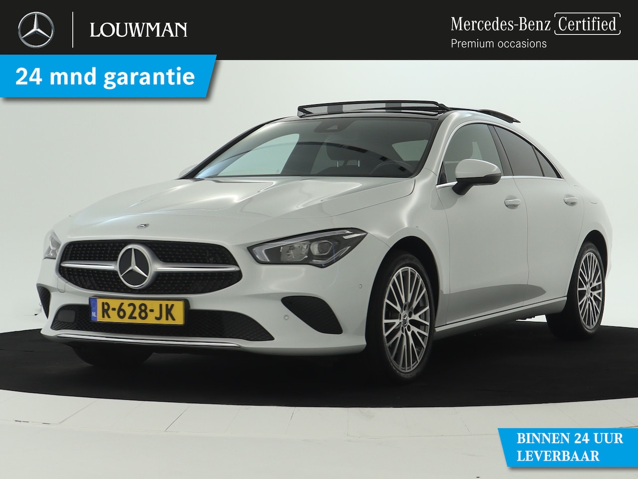 Mercedes-Benz CLA-Klasse - 250 e Luxury Line | Panoramadak | Achteruitrijcamera | Sfeerverlichting | Leder | Inclusie - AutoWereld.nl