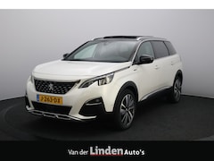 Peugeot 5008 - 1.2 PureTech Blue Lease GT-Line 7 Persoons | Vol Leder | Trekhaak | Panoramadak