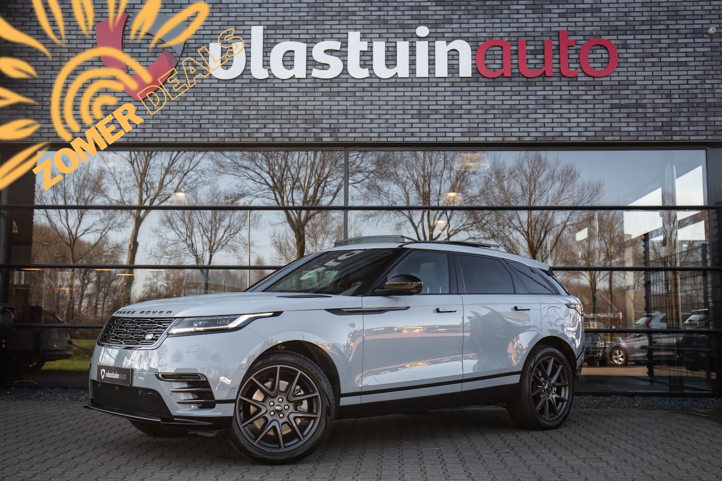 Land Rover Range Rover Velar - 2.0 P400e R-Dynamic Autobiography , Arroios Grey, Pano, Adap. Cruise, Meridian - AutoWereld.nl