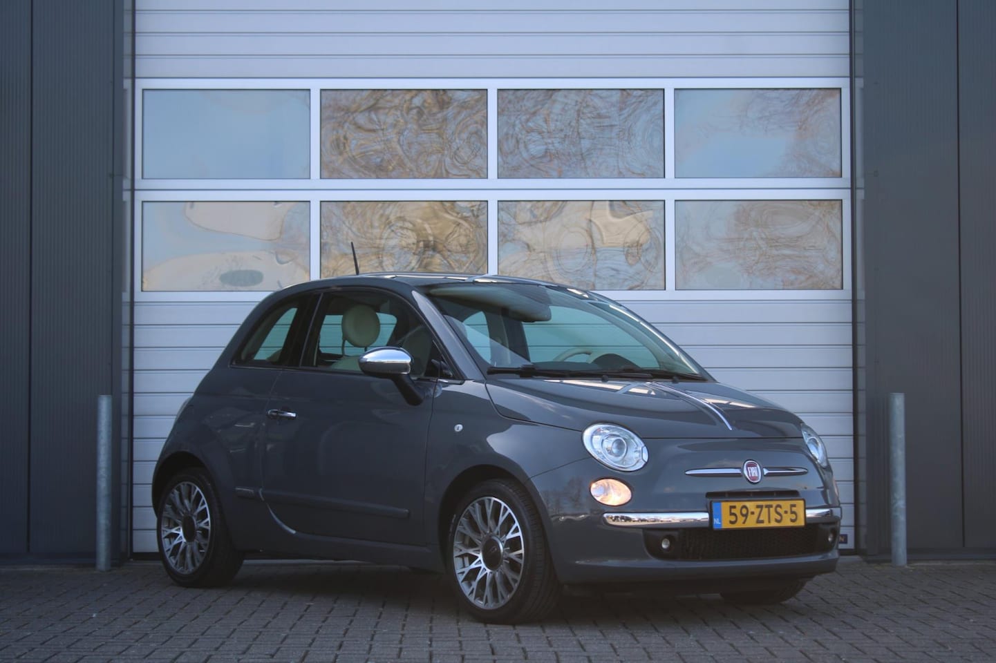 Fiat 500 - 0.9 TwinAir Lounge 85pk Clima/Xenon/Panodak/Bluetooth/Leder/PDC/Blue&Me/RadioCD.AUX.USB/16 - AutoWereld.nl