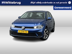 Volkswagen Polo - 1.0 TSI Life / Navigatie / App connect / Lichtmetaal 16 inch / Fabrieks garantie 2027 /