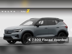 Volvo EX40 - 252PK Single Motor Extended Range 82 kWh Plus Black Edition/ Lounge Pakket / Panoramadak /