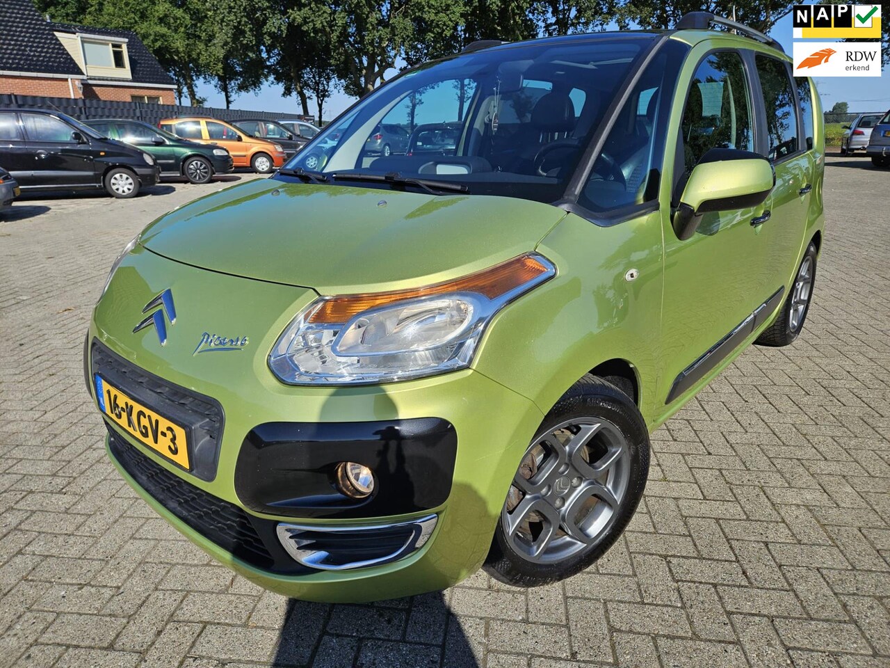 Citroën C3 Picasso - 1.6 VTi Exclusive 2009. Climate/Cruise/Panorama/Leder/Trekhaak etc.. APK 05-2026 - AutoWereld.nl