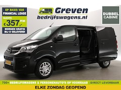 Opel Vivaro - 2.0 CDTI L3H1 | Dubbele Cabine | 6 Persoons | Airco Camera Cruise Carplay Navi PDC 2xSchui