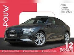 Audi e-tron Sportback - 50 313pk quattro Business Edition Plus 71 kWh | Panoramadak | Luchtvering | Memory | Leder