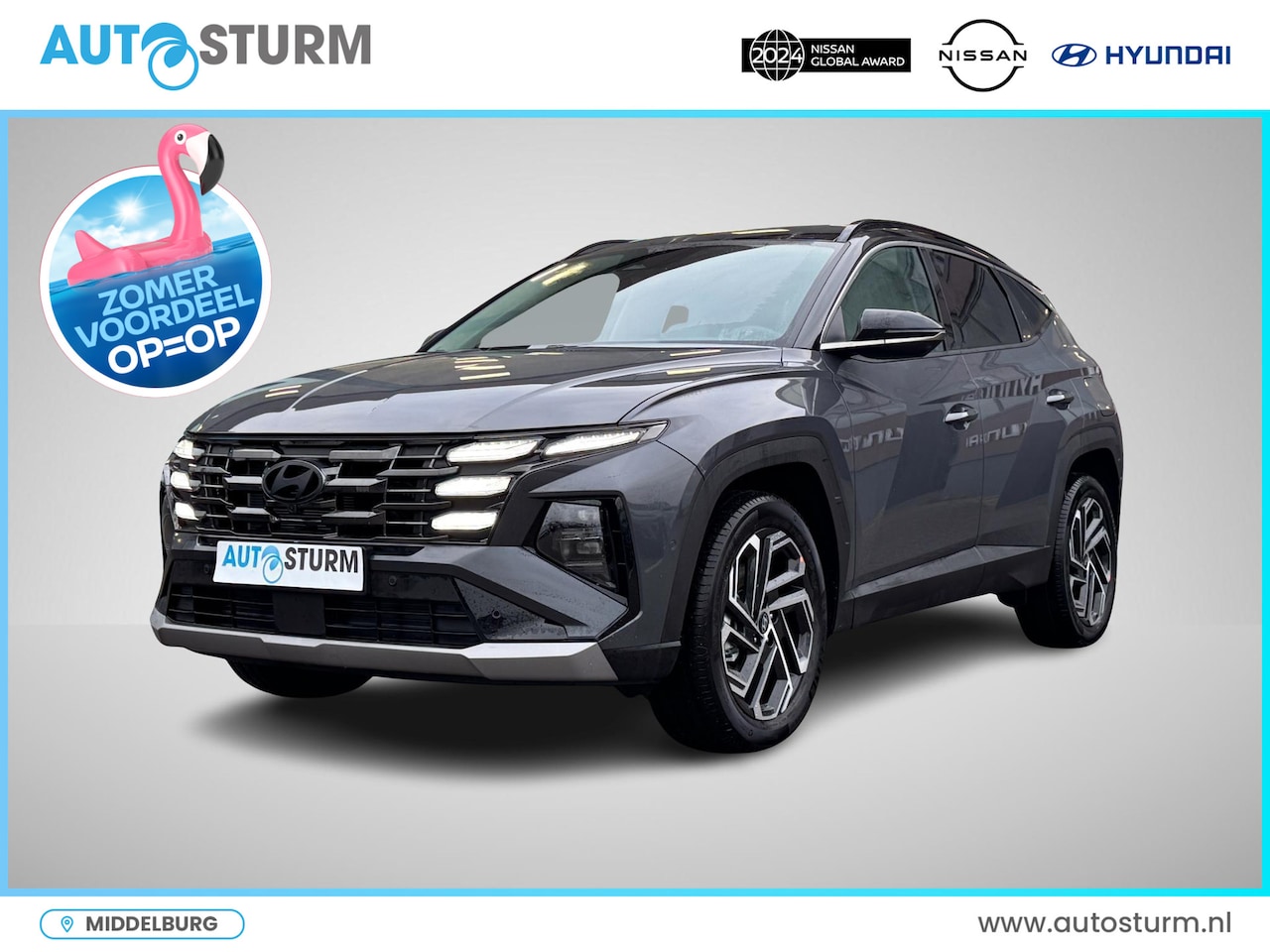 Hyundai Tucson - 1.6 T-GDI HEV Premium NU MET € 6.000 KORTING! OP=OP - AutoWereld.nl