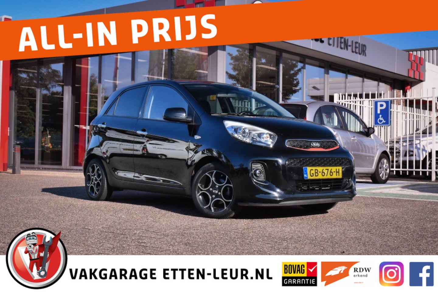 Kia Picanto - 1.2 Viercilinder 85 pk | First edition | Climate | Cruise contro - AutoWereld.nl