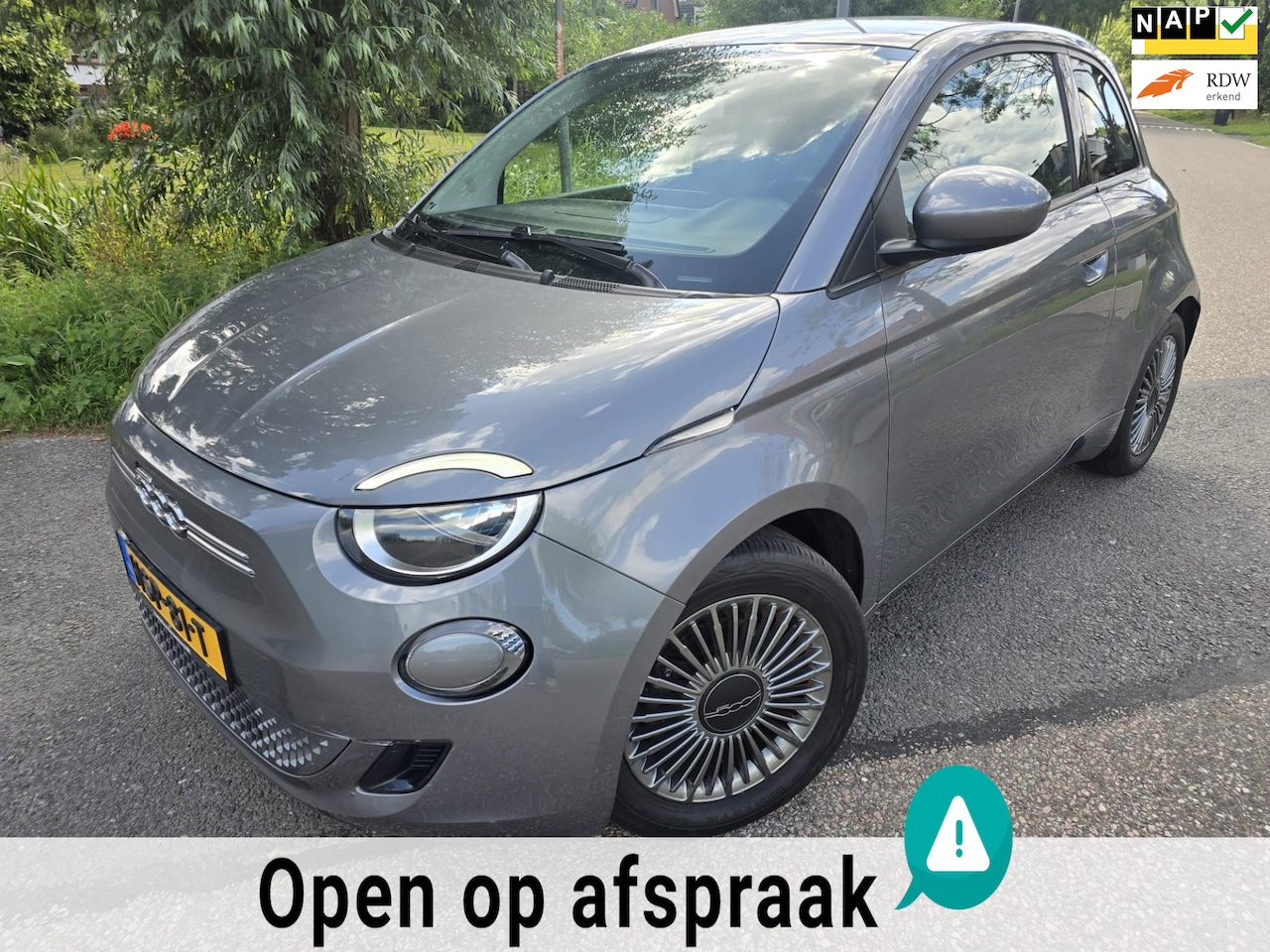 Fiat 500 - 3+1 Icon 42 kWh/Airco/Navi/Incl.Btw - AutoWereld.nl