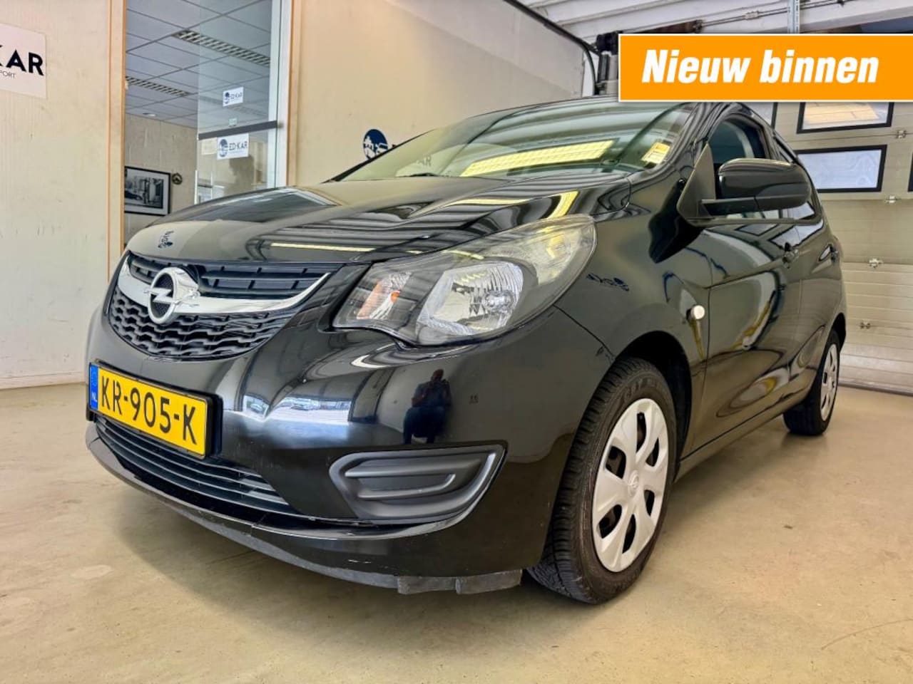 Opel Karl - 1.0 ecoFLEX Edition 5DRS AIRCO NAP INCL BTW APK RIJDT HEEL GOED - AutoWereld.nl