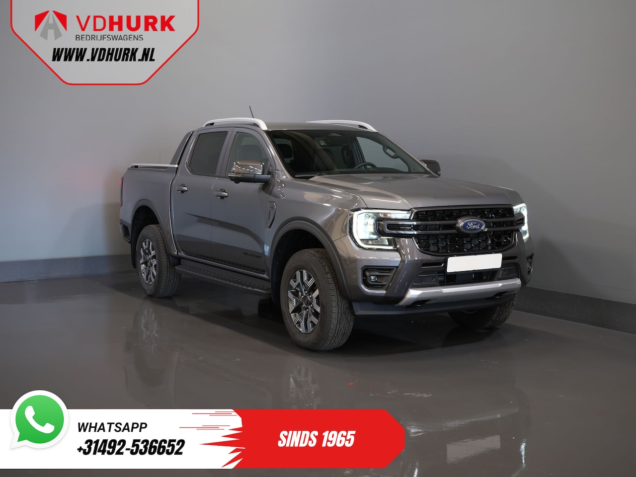 Ford Ranger - Wildtrak 2.3 PHEV Double Cab 4x4/ B&O/ Tech-Pack/ Adapt.Cruise/ 3.5t Trekverm./ 360 Camera - AutoWereld.nl