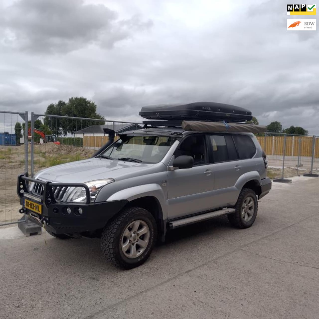 Toyota Land Cruiser - 3.0 D-4D SX HR Window Van Daktent, 1ste eigenaar 4x4 - AutoWereld.nl