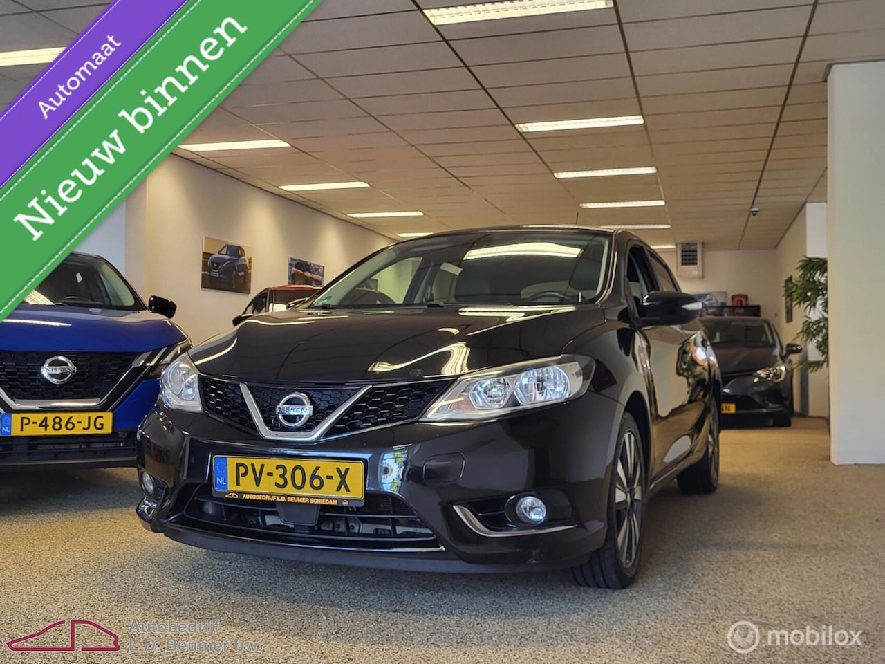 Nissan Pulsar - 1.2 DIG-T N-Connecta AUT *NL, KEY-LESS, NAVI, CAMERA, RIJKLAARPRIJS!* - AutoWereld.nl