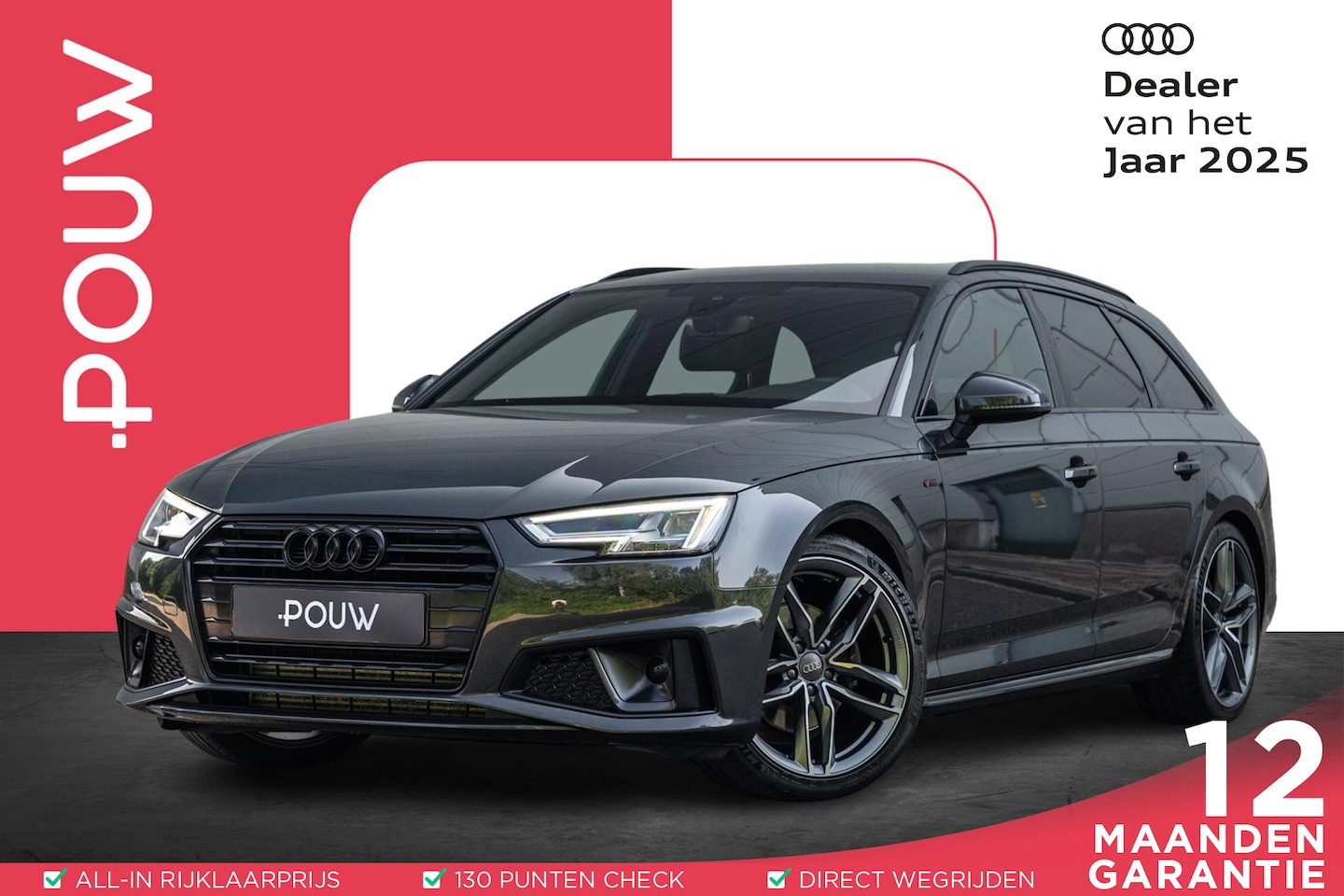 Audi A4 Avant - 35 TFSI 150 S-tronic MHEV Sport S Line Edition | Optiek Zwart | Trekhaak | 18" Velgen | Sp - AutoWereld.nl