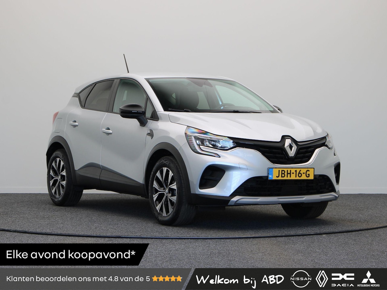 Renault Captur - 1.3 mild hybrid 140pk Evolution | 1500kg geremd | Navigatie | Lichtmetalen velgen | Apple - AutoWereld.nl